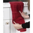 thumbnail image 5 of All-Clad Solid Cotton Kitchen Towels, 2-Pack, Chili, 5 of 7