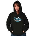 thumbnail image 4 of Smurfs Characters Retro Squad Goals Hoodie Sweatshirt Women Men Brisco Brands S, 4 of 6