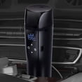 thumbnail image 2 of Miulika Electric Car Kettle 12V/24V Heating Digital Display 450ml Touch Control Portable keep warm, 2 of 8