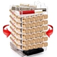 thumbnail image 1 of Organizador de pintalabios Tlence, giratorio, 64 ranuras, acrílico transparente, 1 of 7