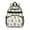 White Highland Cow-1, variant on White Highland Cow Dress Shoe Pattern Backpack for School,Cute School Bag,Schoolbag with Adjustable Shoulder Straps & Padded Back,15.25"x11.5"x5.25"