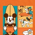 thumbnail image 3 of Disney - Mickey & Friends - Mickey Pluto & Daffy Duck Beach Day Surfing - Toddler And Youth Short Sleeve Graphic T-Shirt, 3 of 5