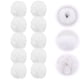 thumbnail image 5 of 12 pompones de piel sintética para sombreros y zapatos, pinzas blancas de bola esponjosa para decoración navideña, accesorios suaves y afelpados para zapatos y manualidades, 5 of 7