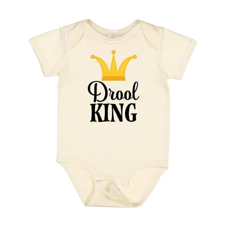 

Inktastic Drool King Baby Boy Gift Gift Baby Boy Bodysuit