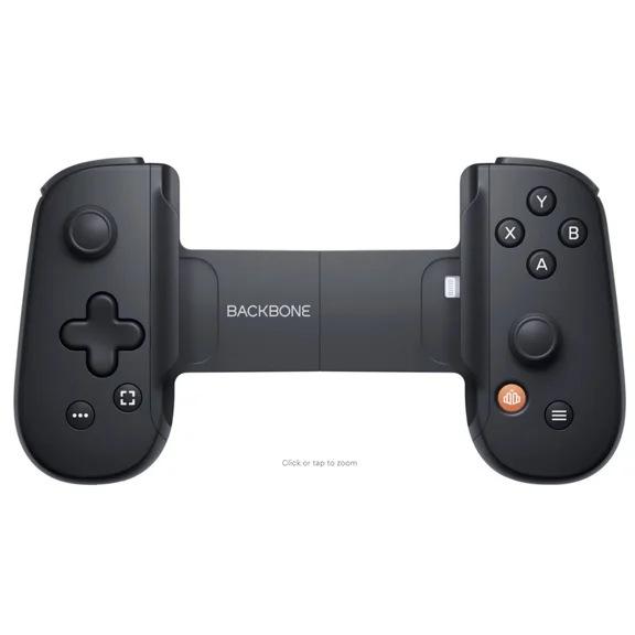 Open Box Backbone BB02PWS One (Lightning) - Mobile Gaming Controller For iPhone, Black