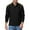 Black, variant on Iceglad Men's Knit Pullover Sweater Casual Long Sleeve Stand Collar Button Knitted Sweaters