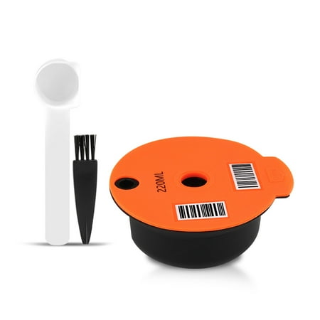 

JINGT Coffee Capsule Cup Coffee Capsule Refillable Heat-resistant Coffee Accessories