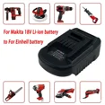 thumbnail image 3 of For Ma*kita 18V Li-ion Battery Converter, For Ein*hell 18V Li-ion Battery Tools MT18EIN Battery Adapter, Power Tool Accessories, 3 of 8
