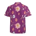 thumbnail image 3 of High Quality Hawaiian Shirts for Men Short Sleeve Aloha Beach Shirt Floral Summer Casual Button Down Shirts Blouses VNCH4P, 3 of 7
