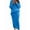Elegant Blue, variant on Women'S Winter Chunky Cable Knit Long Skirt 2 Piece Outfit Sweater Sets White XXL