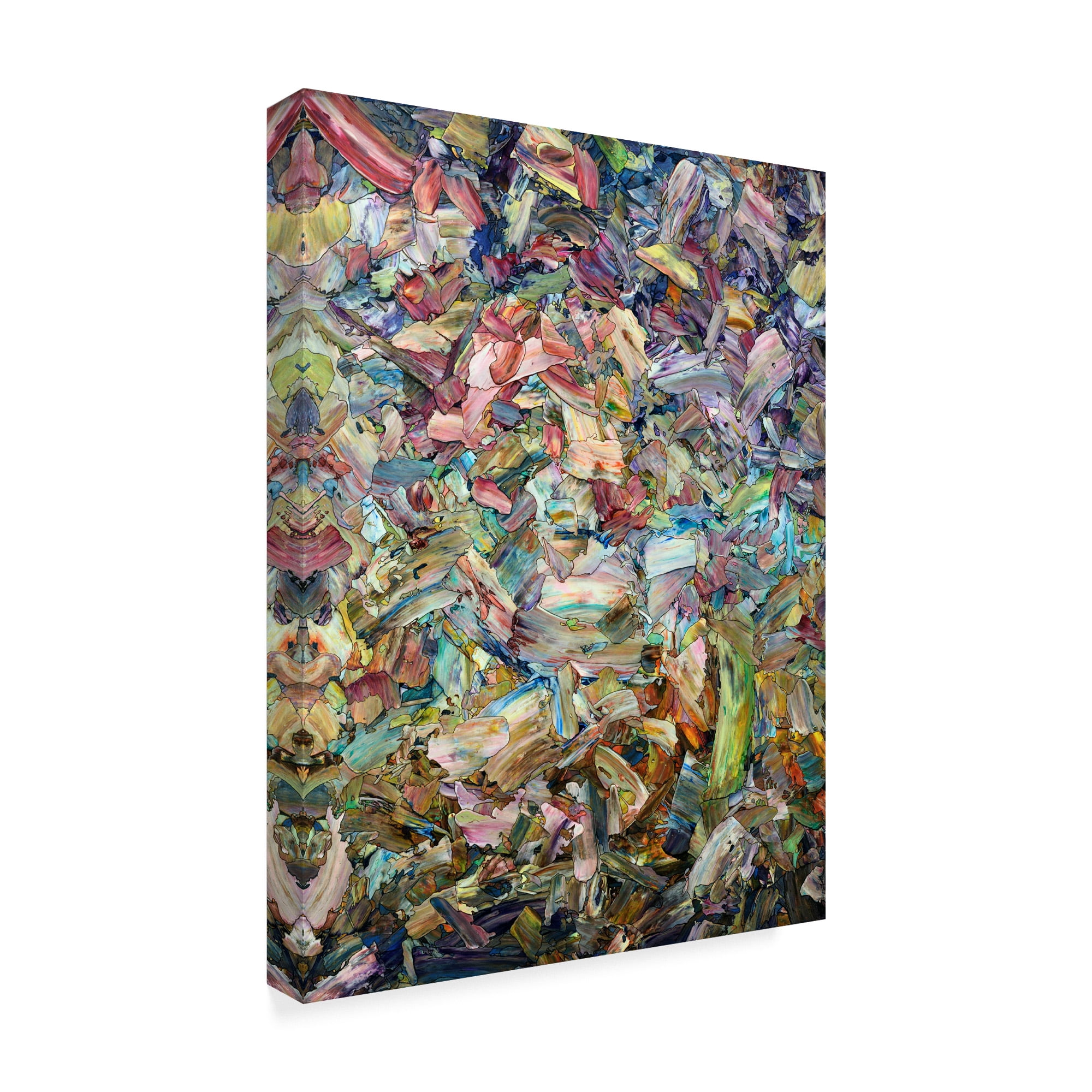Trademark Fine Art 'Roadside Fragmentation' Canvas Art by James W. Johnson