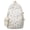 White Rose, variant on White Rose Floral Backpack Cute Casual Travel Daypack School Bookbag (White Rose)