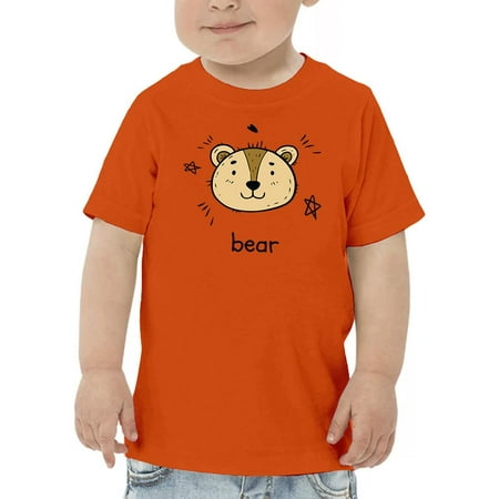 

Cute Little Bear Face T-Shirt Toddler -Image by Shutterstock 2 Toddler