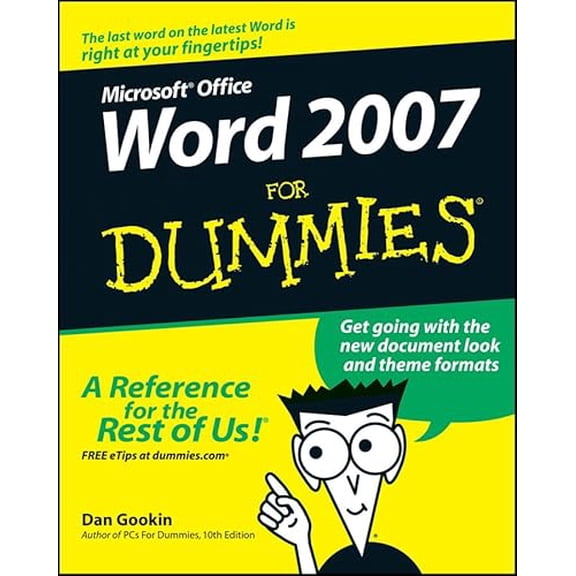 Pre-Owned Microsoft Office Word 2007 for Dummies (Paperback) 0470036583 9780470036587