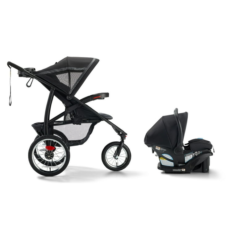 【新品未使用】GRACO FAST ACTION FOLD JOGGER Graco FastAction Fold Jogger Travel System, Black - Walmart.com