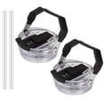 thumbnail image 1 of Replacement Lid for Stanley IceFlow Tumbler with Flip Straw 30oz 20oz Black, 1 of 5