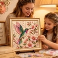 thumbnail image 2 of DIY Bird Pearl Art Kit, Bird and Flower Diamond Painting Kit, Handmade Pearl Diamond Home Decor Wall Art Supplies for Adult Beginners, 2 of 5
