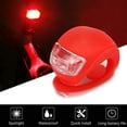 thumbnail image 3 of 16/24pcs Led Bike Light, Clip On Bicycle Lights, Front And Rear Silicone Led Bike Light Set, Waterproof Bike Headlight Taillight Safety For Night Ridi, 3 of 5