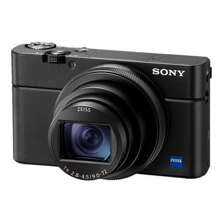 Sony - Cyber-shot DSC-RX100 VII 20.1-Megapixel Shooting Grip Kit Digital Camera - Black