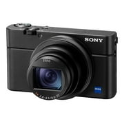 Sony RX100 VII Premium Compact Camera with Grip | 24-200mm Lens + 2 Batteries