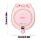 thumbnail image 3 of Ganfancp Simpático Platillo Calentable con Forma de Caricatura Platillo Termostático para Preparar Leche Café Flor Caliente Té Platillo Calentable Ofertas Flash 1*Posavasos 1*Cable de Datos 1*Manual, 3 of 6