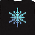 thumbnail image 4 of Inktastic Christmas Blue Ice Snowflake Boys or Girls Long Sleeve Toddler T-Shirt, 4 of 5