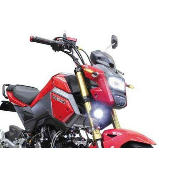 For 6000K LED Auxiliary Fog Lights Kit for Honda Grom MSX125