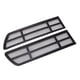 thumbnail image 4 of Rejilla de entrada de flujo de aire para coche, cubierta protectora de entrada de aire, protección UV impermeable, color negro, reemplazo para Tesla modelo Y, 2 uds., 4 of 5