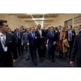 thumbnail image 2 of President Obama Walks Russian President Medvedev And French President Sarkozy At The Nato Summit In Lisbon. Nov. 20, 2 of 2