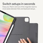 Paperlike® Folio Case for iPad Air 13-inch (M4, M3 ,M2) & iPad Pro 12.9-inch (6th, 5th, 4th & 3rd gen) | Slim Magnetic Cover, Supports Apple Pencil Charging & Auto Sleep/Wake