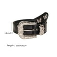 thumbnail image 5 of Cowgirl Waist Belts for Jeans Pants Vintage Buckle Belt for Y2K-Girls Hip-Hop, 5 of 8