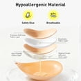 thumbnail image 6 of Niidor Strapless Sticky Bra Adhesive Bra Ultra Sticky Boobs Invisible Push up Lifting Bras Bra Multiple Colors Sizes Reusable for Backless Dress, 6 of 8