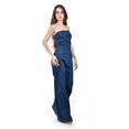 thumbnail image 2 of Jumpsuit strapless de mezclilla Roman Fashion /Juvenil, 40893 (Azul dark) azul oscuro M, 2 of 5