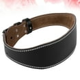 thumbnail image 2 of EeaseMX Cinturón protector de cintura ajustable de piel sintética para levantamiento de pesas y fitness, talla M, 105 cm, 2 of 8