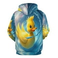 thumbnail image 4 of Rubber Duck Hoodies Classic Oversized Pullover Hoodie Female Long Sleeve Pretty Graphic Casual Hooded Sweatshirts, 4 of 5