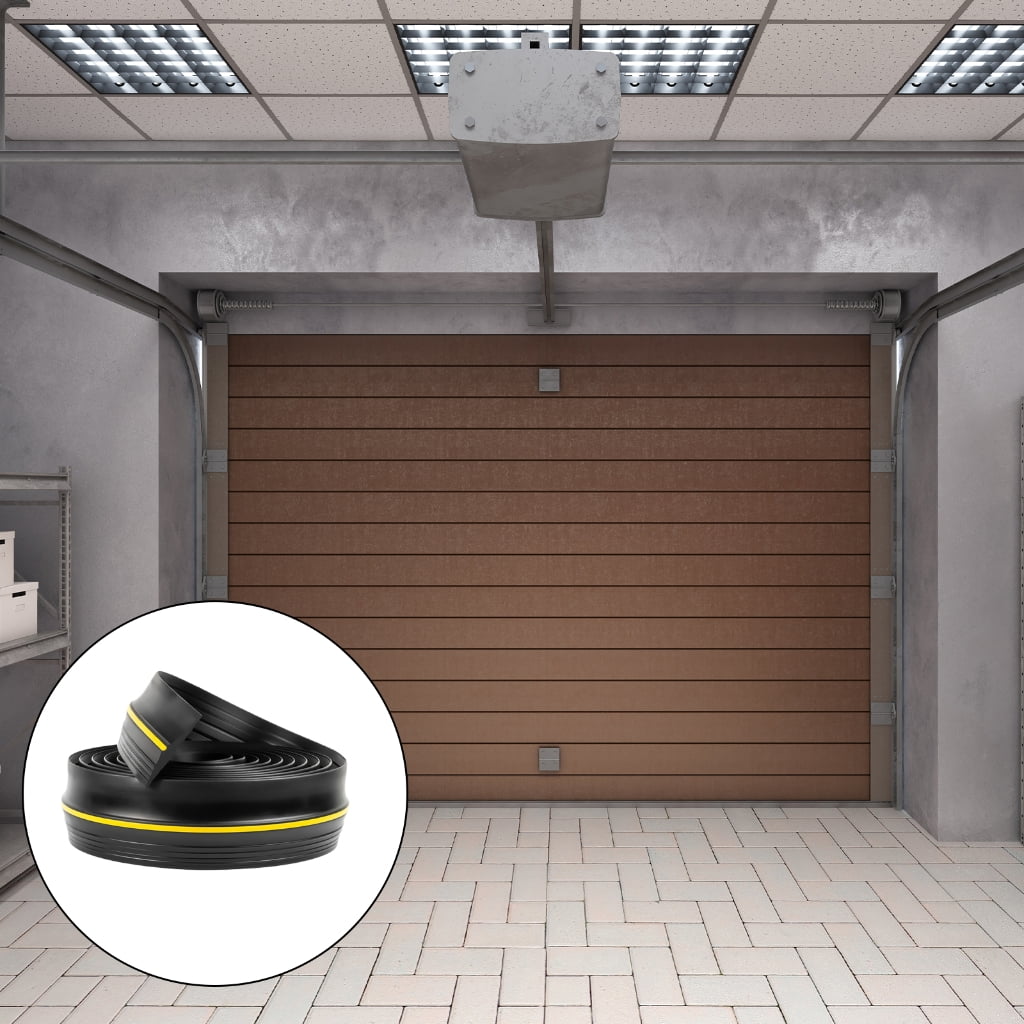 Garage Door Bottom Rubber Seal Weatherproof & Dustproof Rubber Garage Door Threshold Seal Long Service Door Sealing