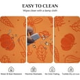 thumbnail image 2 of Nappe d'Automne, Nappes d'Automne Rectangulaires 60x84 Pouces Citrouilles d'Automne Feuilles Orange Housse de Table de Récolte de l'Action de Grâce pour Décoration de Fête Pique-Nique Dîner, 2 of 5