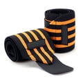 thumbnail image 1 of Hukapapa Muñequeras, Muñequeras de Compresión para Entrenamientos, Gimnasia, Levantamiento de PesasNaranja, 1 of 5
