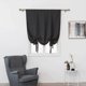 thumbnail image 4 of Set Of 1 Short Solid Blackout Curtain To Tie Solid Color Roman Curtain For Small Windows, 4 of 5