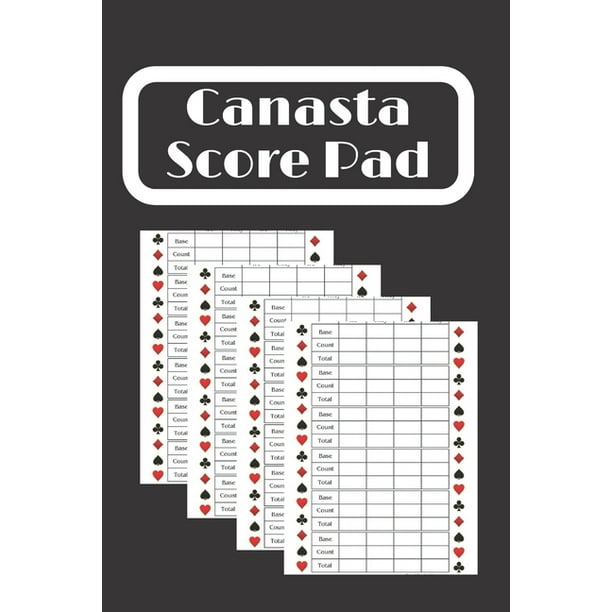 Canasta Score Pad : Canasta Score Sheet Book - Scorebook of 120 Score