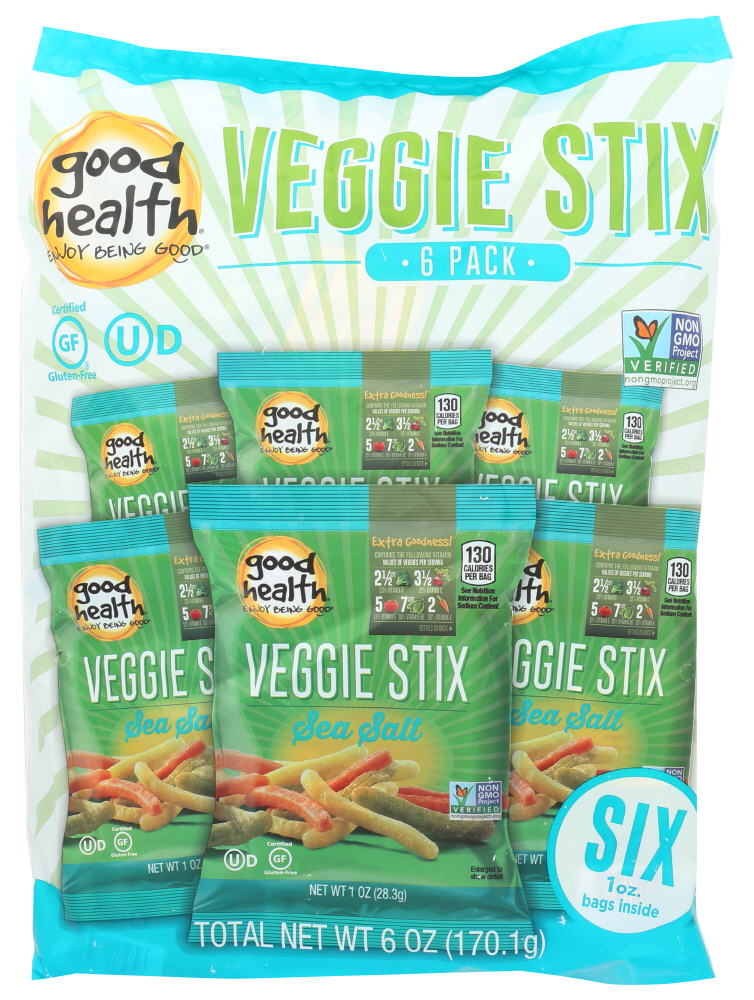 Good Health Veggie Stix 6 PK