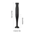 thumbnail image 3 of Linnome Handheld Immersion Blender with 2 Speed Control Multifunctional Stick Mixer for Baby Food Smoothie Puree Black, 3 of 6