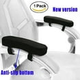 thumbnail image 4 of OUSITAID X  Armrest Pad Memory Foam Armrest Cushion Pads Elbow Arm Rest Cover Chair Armrest Pad(1PCS)), 4 of 5