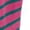 Pink Stripe, variant on Women's Pink Stripe Collared V Neck Puff Sleeve T-Shirt Mini Dress | [ZhiHiMeRi] | (US 12-14)L