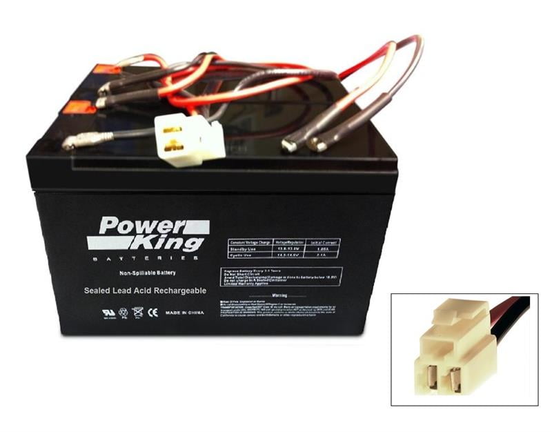 Interstate Batteries Power Patrol Lead Acid Battery 12V 7Ah Replacement Beiter DC Power