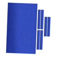 thumbnail image 3 of S SERENABLE Billiards Table Cloth, Pool Table Cushion Set, Professional Snooker and 6 Pieces Strips Billiard Pool Tablecloth Billiard Cloth, L Blue, 3 of 9