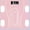 Pink, variant on Intelligent Digital Scale with Application, Compatible with Bluetooth, Capable of Measuring Body Fat.
