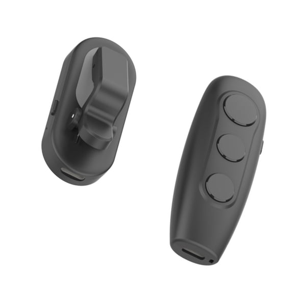 Inteprter Black Kin Dle Remote Page Turner Control de clic de Turner de páginas de lectura duradero y confiable Electrónica