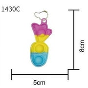 SHANGJUE Stress reliever Easter decompression toys Key buckle - Sensory Toys