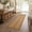 Light Brown-2' x 7' (Rectangular), variant on Grey 20"x30"+20"x48" Kitchen Mats Boho Style Everyday Use